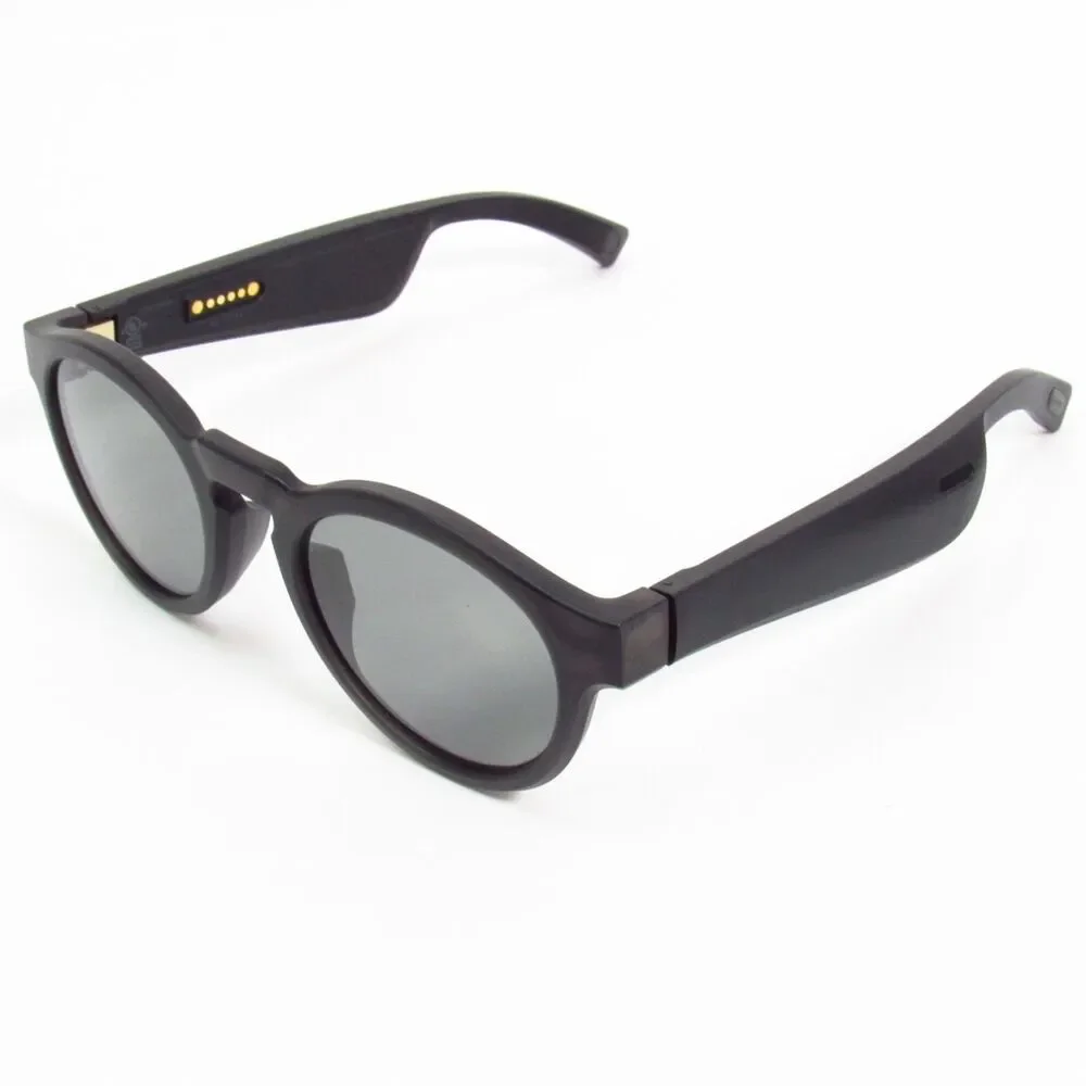 Bose Frames Rondo Audio Sunglasses Black Bluetooth + Case & Charger - Tested
